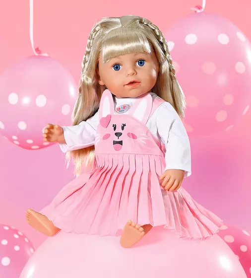 Одежда для куклы BABY BORN - Платье с зайкой - 832868_4.jpg - № 4