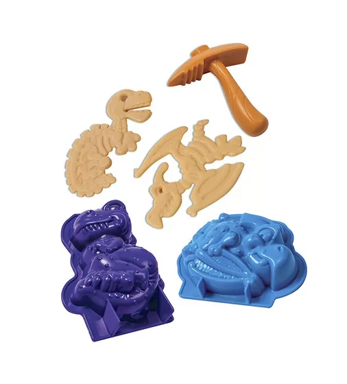 Набор Песка Для Творчества - Kinetic Sand Dino (Голубой , Коричневый) - 71415Dn_3.jpg - № 3