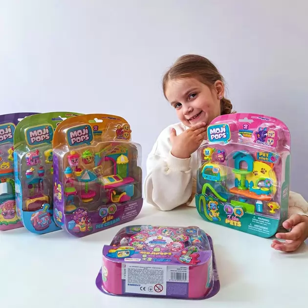 Игровой набор MOJI POPS – ПИТОМЦЫ НА ПРОГУЛКЕ