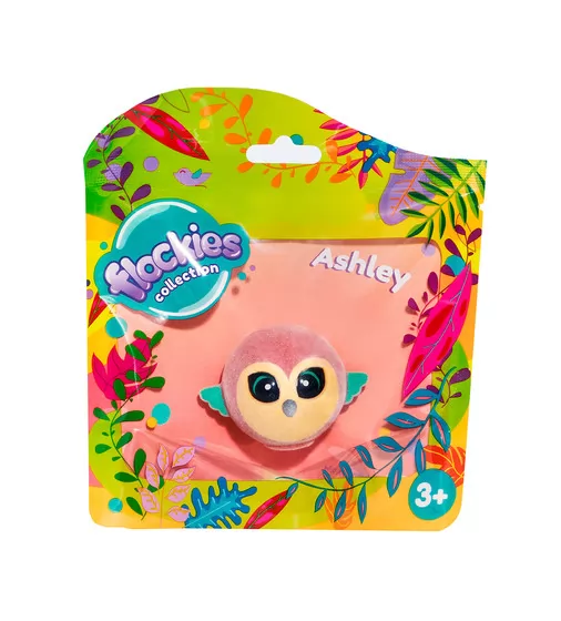 Коллекционная фигурка Flockies - Попугай ара Эшли - FLO0105_1.jpg - № 1