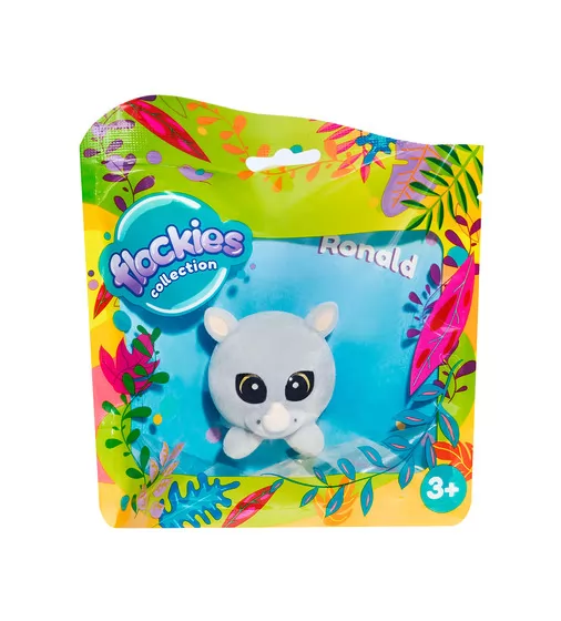 Коллекционная фигурка Flockies - Носорог Рональд - FLO0106_1.jpg - № 1