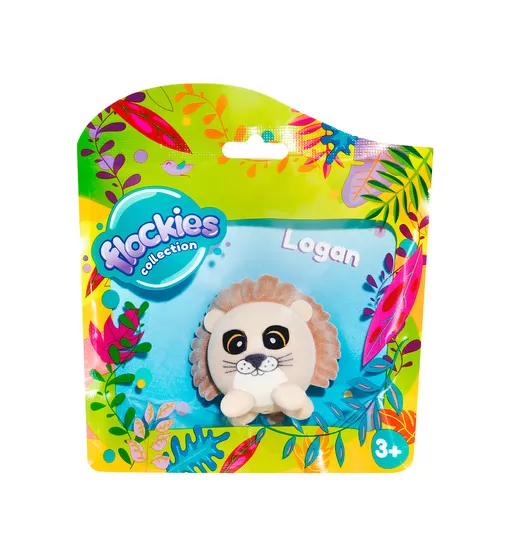 Коллекционная фигурка Flockies - Лев Логан - FLO0108_1.jpg - № 1