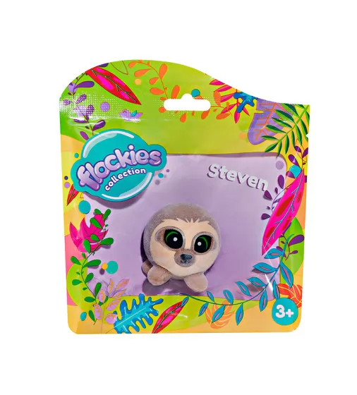 Коллекционная фигурка Flockies - Ленивец Стивен - FLO0117_1.jpg - № 1