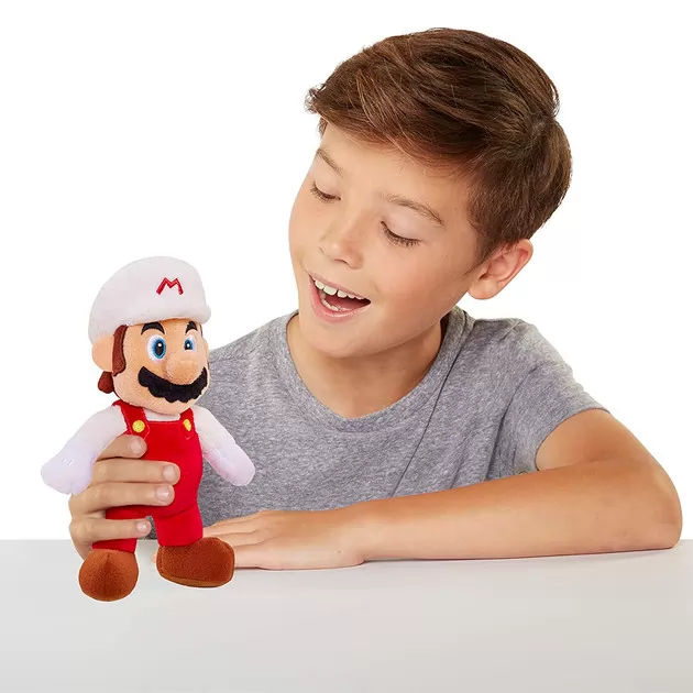 Мягкая игрушка SUPER MARIO - Огненный Марио 23 cm