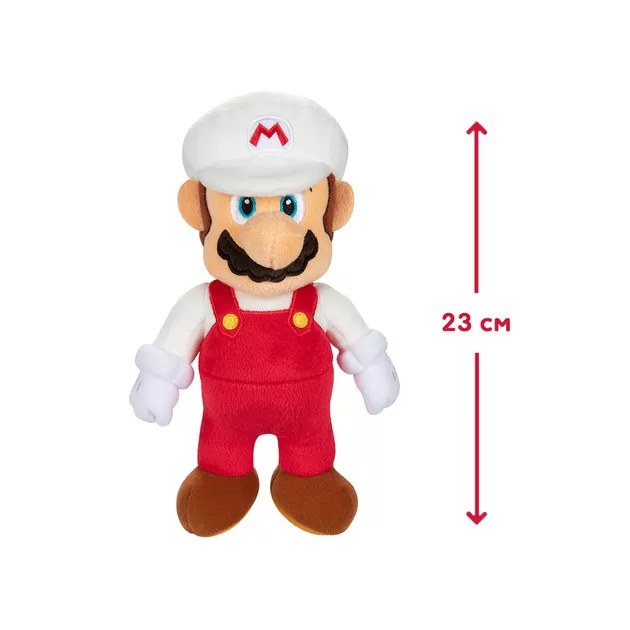 Мягкая игрушка SUPER MARIO - Огненный Марио 23 cm