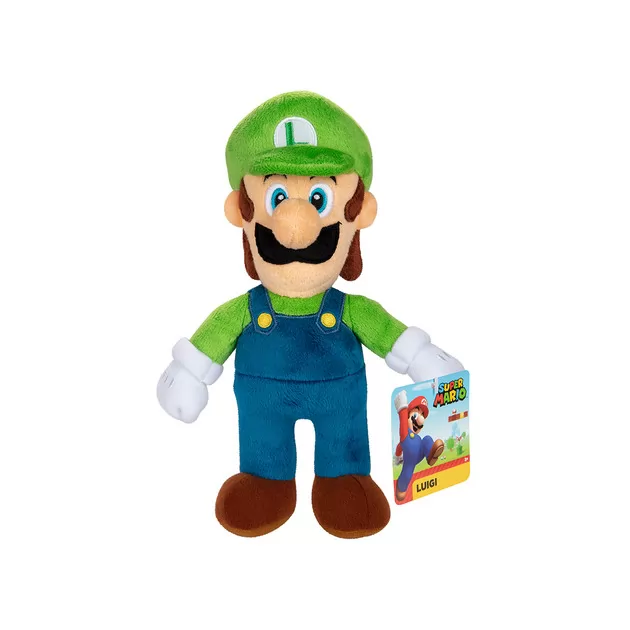 Мягкая игрушка SUPER MARIO - Луиджи 23 cm