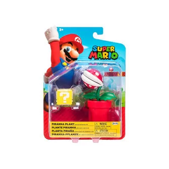 Игровая фигурка с артикуляцией SUPER MARIO - Растение-пиранья 10 cm