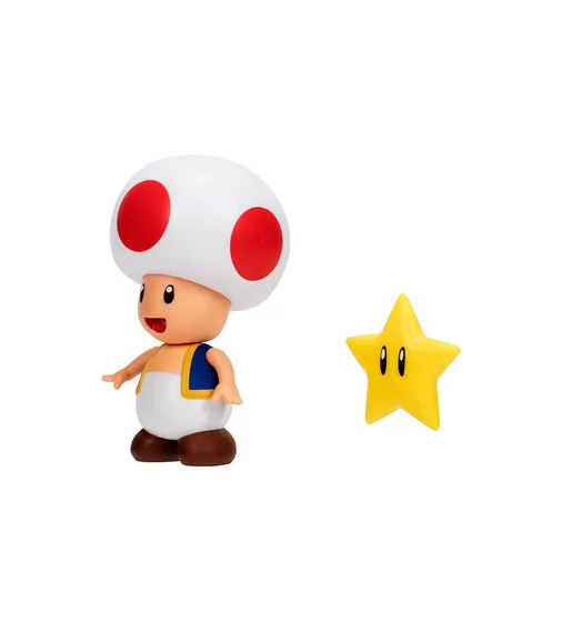 Игровая фигурка с артикуляцией SUPER MARIO - Тоад 10 cm - 40826i_3.jpg - № 3