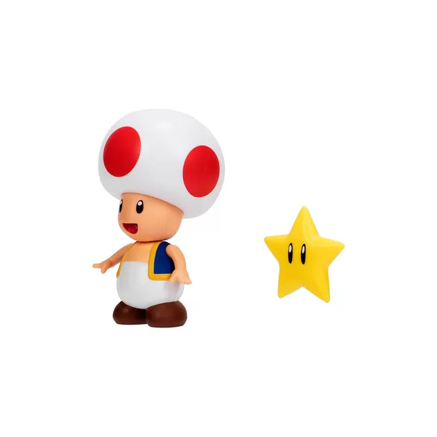 Игровая фигурка с артикуляцией SUPER MARIO - Тоад 10 cm
