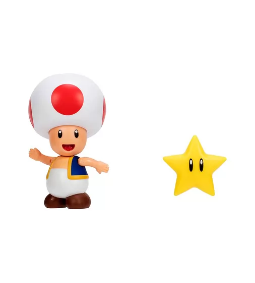 Игровая фигурка с артикуляцией SUPER MARIO - Тоад 10 cm - 40826i_6.jpg - № 6