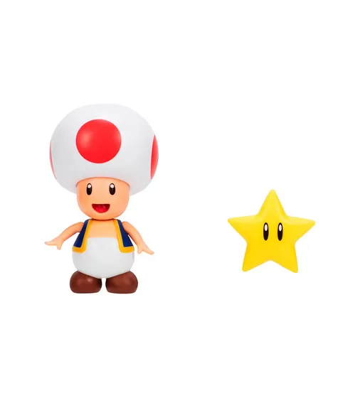 Игровая фигурка с артикуляцией SUPER MARIO - Тоад 10 cm - 40826i_2.jpg - № 2