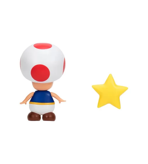 Игровая фигурка с артикуляцией SUPER MARIO - Тоад 10 cm - 40826i_4.jpg - № 4
