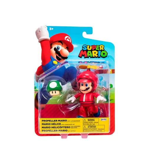 Игровая фигурка с артикуляцией SUPER MARIO - Пропеллер Марио 10 cm - 40827i_1.jpg - № 1