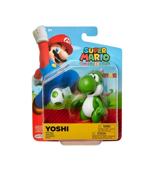 Игровая фигурка с артикуляцией SUPER MARIO - Зеленый Йоши 10 cm - 68522-RF1_1.jpg - № 1