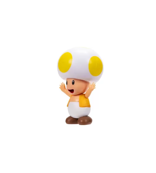 Игровая фигурка с артикуляцией SUPER MARIO - Желтый Тоад 6 cm - 41291i-GEN_4.jpg - № 4