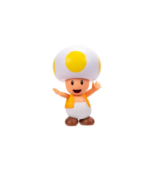 Игровая фигурка с артикуляцией SUPER MARIO - Желтый Тоад 6 cm - 41291i-GEN_2.jpg - № 2