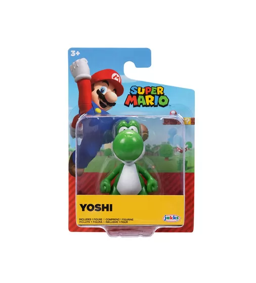 Игровая фигурка с артикуляцией SUPER MARIO - Зеленый Йоши 6 cm - 61228-RF1-GEN_1.jpg - № 1