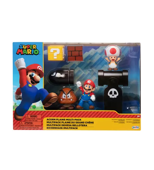Игровой набор с фигурками SUPER MARIO - Желудевые равнины - 64510-4L_1.jpg - № 1