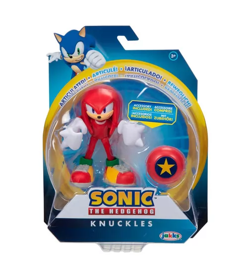 Игровая фигурка с артикуляцией SONIC THE HEDGEHOG - Модерн Наклз 10 cm - 41679i-GEN_1.jpg - № 1