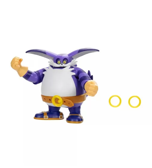 Игровая фигурка с артикуляцией SONIC THE HEDGEHOG - Модерн Кот Биг 10 cm - 41680i-GEN_3.jpg - № 3
