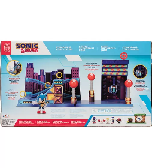 Игровой набор с фигуркой SONIC THE HEDGEHOG - Соник в Студиополисе - 406924-RF1_8.jpg - № 8