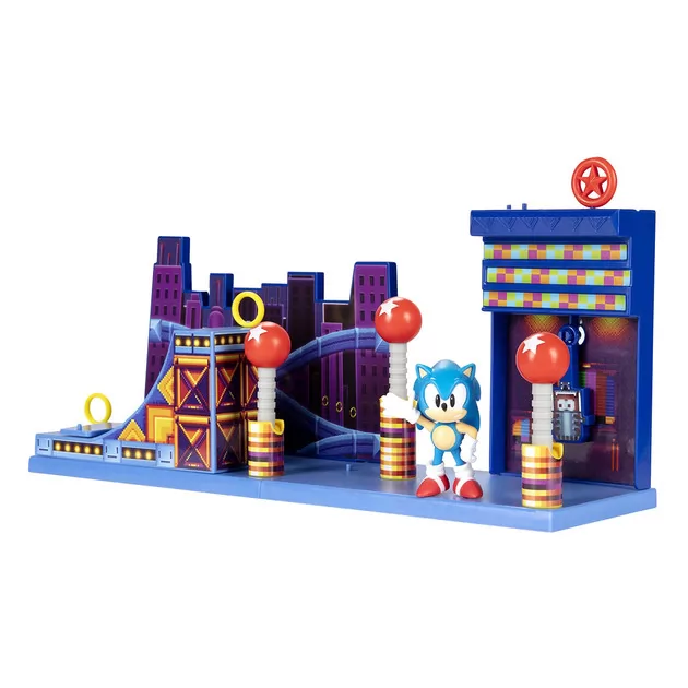 Игровой набор с фигуркой SONIC THE HEDGEHOG - Соник в Студиополисе