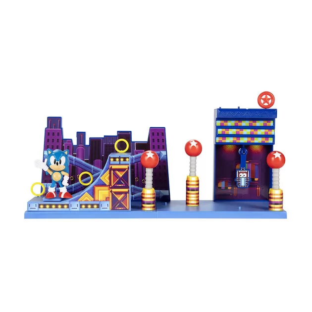 Игровой набор с фигуркой SONIC THE HEDGEHOG - Соник в Студиополисе