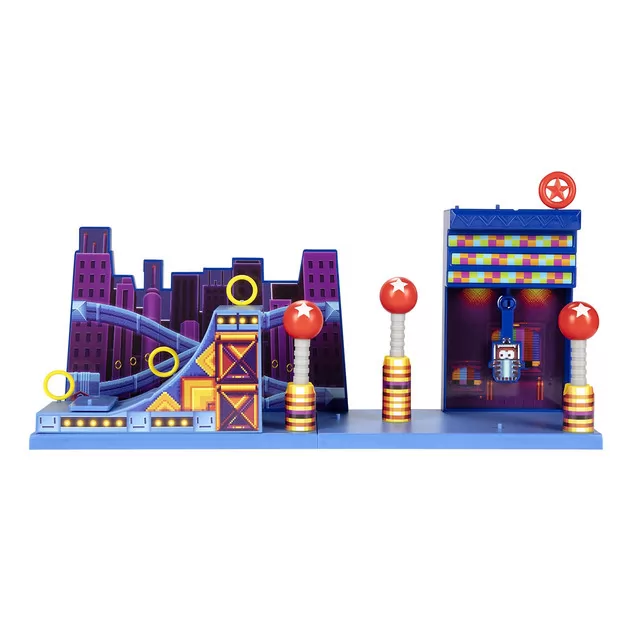 Игровой набор с фигуркой SONIC THE HEDGEHOG - Соник в Студиополисе