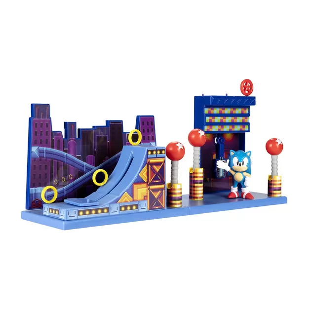 Игровой набор с фигуркой SONIC THE HEDGEHOG - Соник в Студиополисе