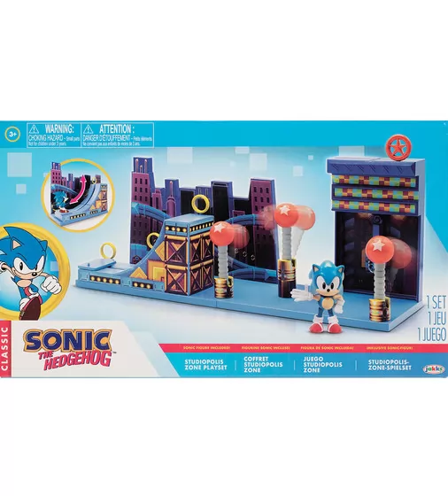 Игровой набор с фигуркой SONIC THE HEDGEHOG - Соник в Студиополисе - 406924-RF1_1.jpg - № 1
