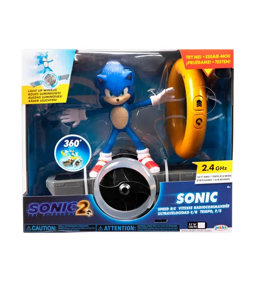Фигурка c артикуляцией SONIC THE HEDGEHOG на радиоуправлении - 409244_1.jpg - № 1
