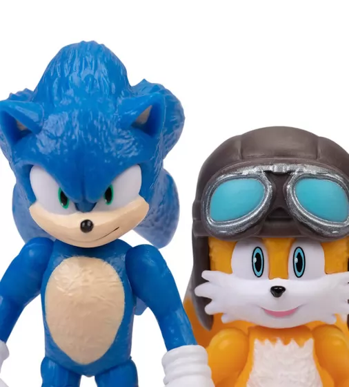 Игровой набор с фигурками SONIC THE HEDGEHOG 2 - Соник и Тэйлз на биплане - 412674_7.jpg - № 7