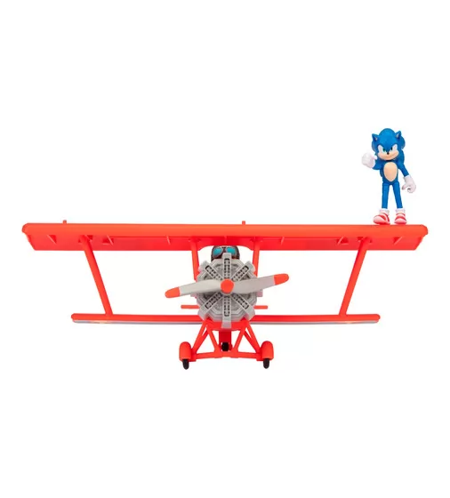 Игровой набор с фигурками SONIC THE HEDGEHOG 2 - Соник и Тэйлз на биплане - 412674_3.jpg - № 3