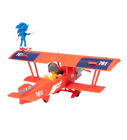 Игровой набор с фигурками SONIC THE HEDGEHOG 2 - Соник и Тэйлз на биплане - 412674_5.jpg - № 5