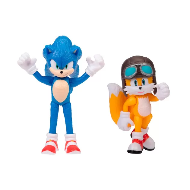 Игровой набор с фигурками SONIC THE HEDGEHOG 2 - Соник и Тэйлз на биплане