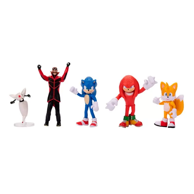 Набор игровых фигурок SONIC THE HEDGEHOG 2 - Соник и друзья