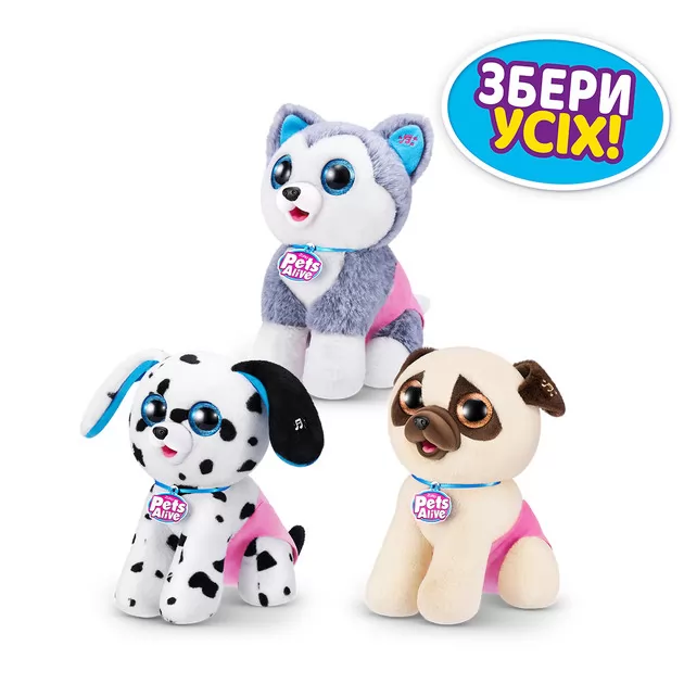 Интерактивный игровой набор Pets Alive – Озорные щенки