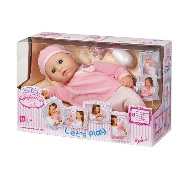 Интерактивная Кукла My First Baby Annabell - Настоящая Малышка