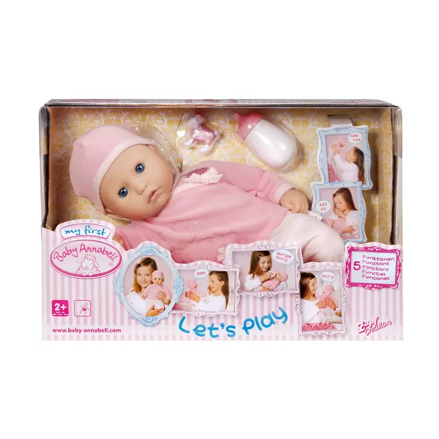 Интерактивная Кукла My First Baby Annabell - Настоящая Малышка