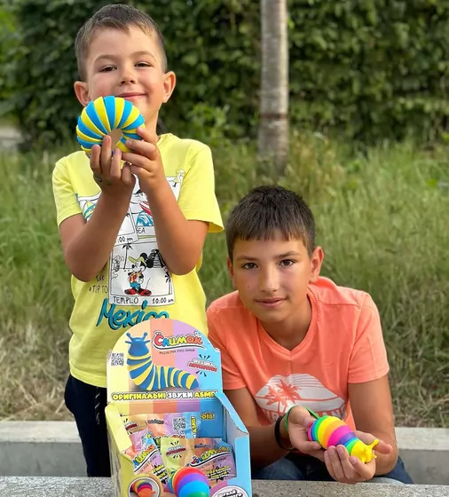 Коллекционная игрушка-антистресс – Слизняк (8 шт., в диспл.) - 30-CN22-CDU_10.jpg - № 10