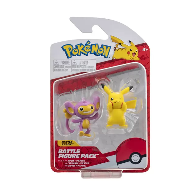 Набор игровых фигурок Pokemon W11 - Пикачу и Эйпом