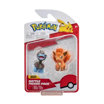 Набор игровых фигурок Pokemon W11 - Вульпикс и Дайно