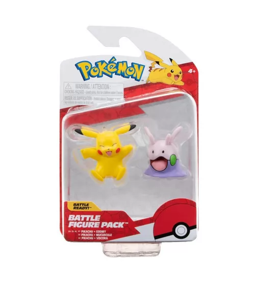 Набор игровых фигурок Pokemon W15 - Гуми и Пикачу - PKW3007_1.jpg - № 1