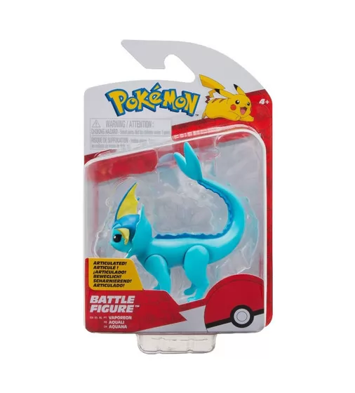 Игровая фигурка Pokemon W15 - Вапореон - PKW3578_1.jpg - № 1