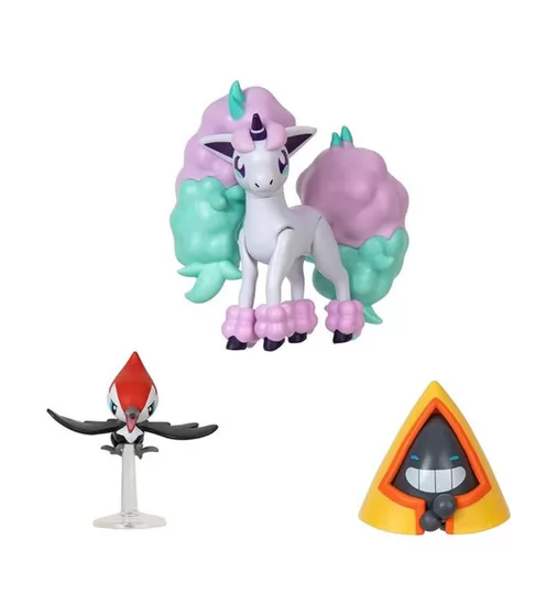 Набор игровых фигурок Pokemon W17 - Снорант, Пикипек, Понита - PKW3053_2.jpg - № 2