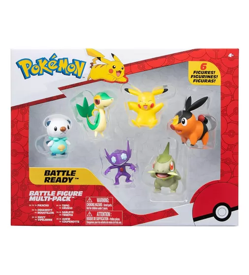 Набор игровых фигурок Pokemon W6 (6 фигурок) - PKW3062_1.jpg - № 1