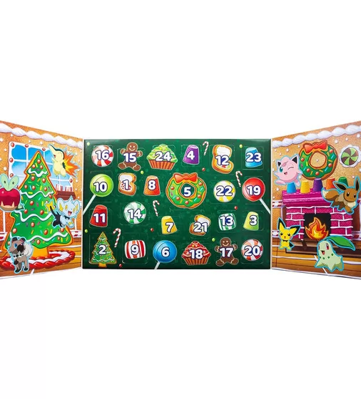 Набор игровых фигурок Pokemon - Адвент-календарь 2023 - PKW3066_2.jpg - № 2