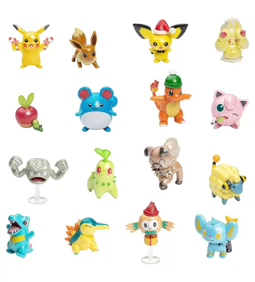 Набор игровых фигурок Pokemon - Адвент-календарь 2023 - PKW3066_3.jpg - № 3