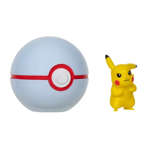 Игровой набор Pokemon W13 - Пикачу в покеболе