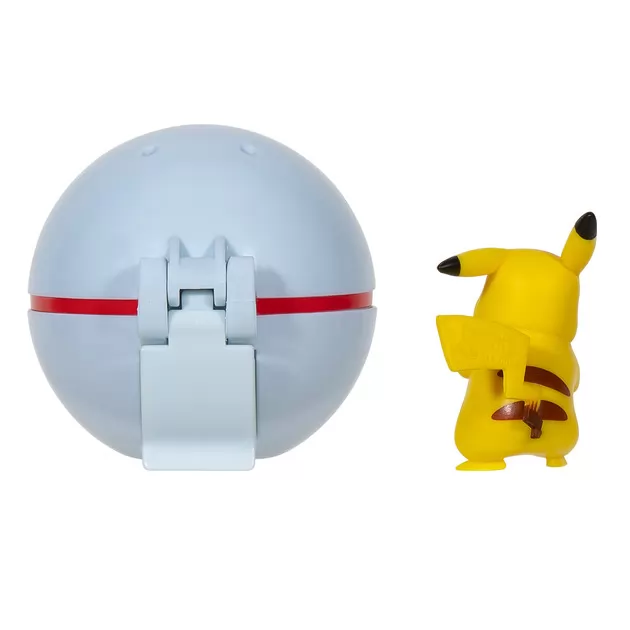 Игровой набор Pokemon W13 - Пикачу в покеболе